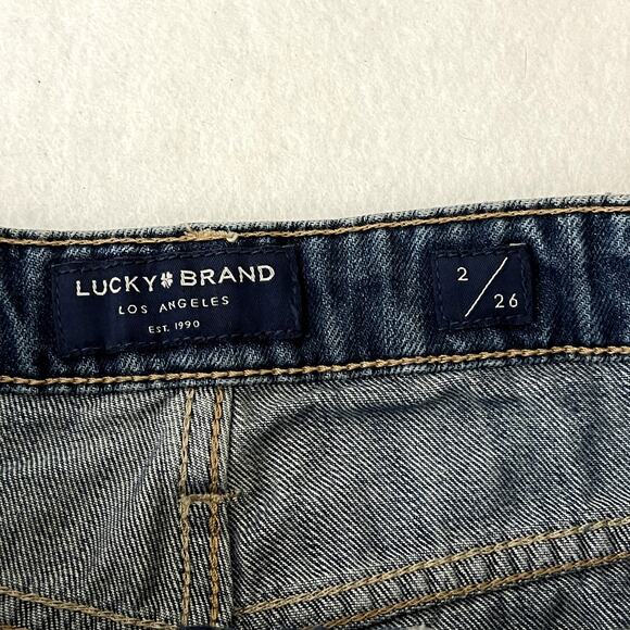 Lucky Brand Cut Off Button Fly Denim Shorts - Picture 3 of 6